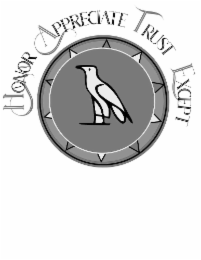 HONOR APPRECIATE TRUST EXCEPT CHANGE logo