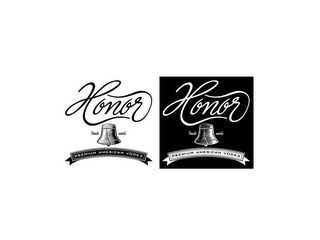 HONOR TRADEMARK PREMIUM AMERICAN VODKA logo