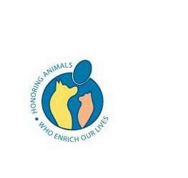 HONORING ANIMALS WHO ENRICH OUR LIVES logo