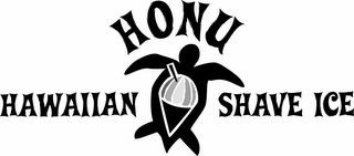 HONU HAWAIIAN SHAVE ICE logo