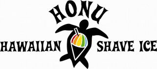 HONU HAWAIIAN SHAVE ICE logo
