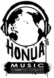 HONUA MUSIC RONMOSSMUSIC MANAGEMENT logo