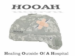 HOOAH HOOAH HEALING OUTSIDE OF A HOSPITAL logo