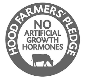 HOOD FARMERS' PLEDGE NO ARTIFICIAL GROWTH HORMONES logo