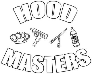 HOOD MASTERS 40OZ logo