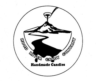 HOOD RIVER CANDY COMPANY HANDMADE CANDIES logo