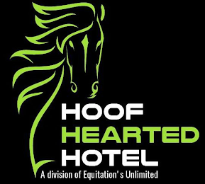 HOOF HEARTED HOTEL A DIVISION OF EQUITATION'S UNLIMITED logo