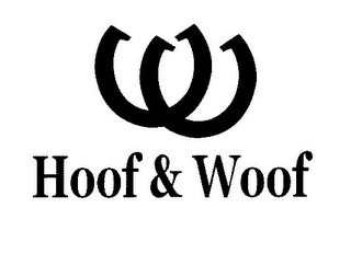 HOOF & WOOF logo