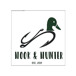 HOOK AND HUNTER EST. 2019 logo