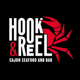 HOOK & REEL CAJUN SEAFOOD AND BAR logo