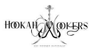 HOOKAH HOOKERS GET HOOKED NATURALLY logo