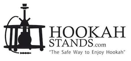 HOOKAH STANDS.COM "THE SAFE WAY TO ENJOY HOOKAH" logo