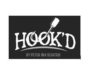 HOOK'D BY PETER PAN SEAFOOD logo