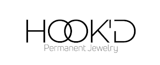 HOOK'D PERMANENT JEWELRY logo