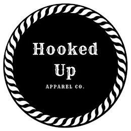 HOOKED UP APPAREL CO. logo