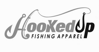HOOKED UP FISHING APPAREL logo