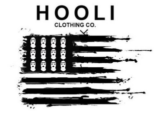 HOOLI CLOTHING CO. logo