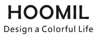 HOOMIL DESIGN A COLORFUL LIFE logo