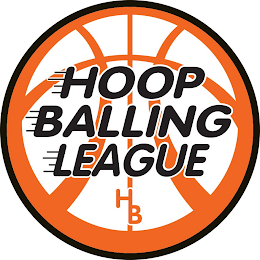 HOOP BALLING LEAGUE H B logo