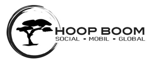 HOOP BOOM SOCIAL MOBILE GLOBAL logo