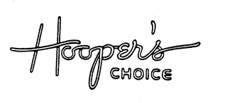HOOPER'S CHOICE logo