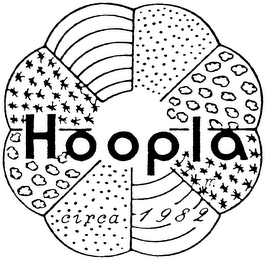 HOOPLA CIRCA 1982 logo