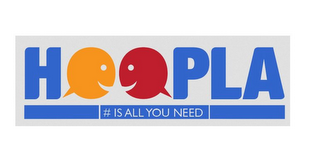 HOOPLA # IS ALL YOU NEED logo