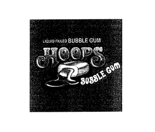 HOOPS LIQUID FILLED BUBBLE GUM logo