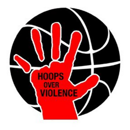 HOOPS OVER VIOLENCE logo