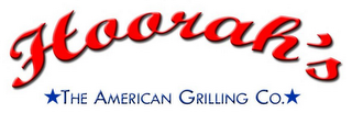 HOORAH'S THE AMERICAN GRILLING CO. logo
