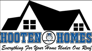 HOOTEN HOMES EVERYTHING FOR YOUR HOME UNDER ONE ROOF logo