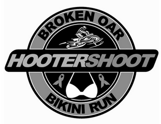 HOOTERSHOOT BROKEN OAR BIKINI RUN logo