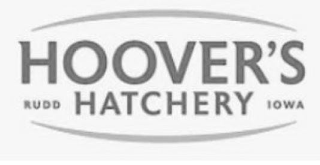 HOOVER'S RUDD HATCHERY IOWA
