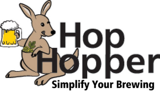 HOP HOPPER SIMPLIFY YOUR BREWING logo