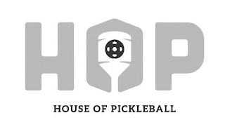 HOP HOUSE OF PICKLEBALL logo