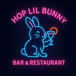 HOP LIL BUNNY BAR & RESTAURANT logo