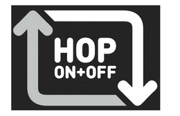 HOP ON+OFF logo