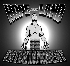 HOPE 2001 LAND ENTERTAINMENT logo