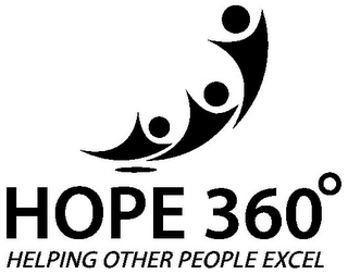 HOPE 360° HELPING OTHER PEOPLE EXCEL logo