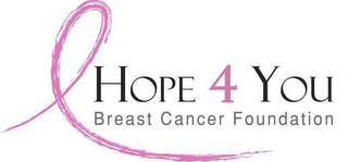 HOPE 4 YOU BREAST CANCER FOUNDATION logo