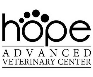 HOPE ADVANCED VETERINARY CENTER logo