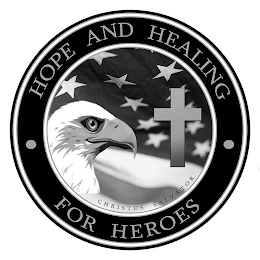 HOPE AND HEALING FOR HEROES CHRISTUS SALVATOR logo