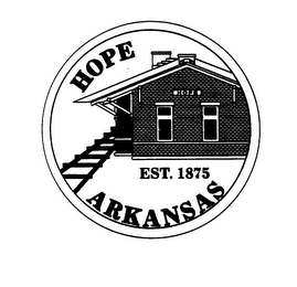 HOPE ARKANSAS EST. 1875 logo