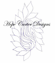 HOPE CARTER DESIGNS logo