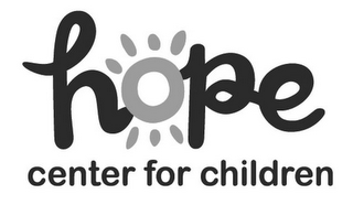 HOPE CENTER FOR CHILDREN logo