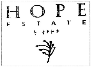 HOPE ESTATE logo