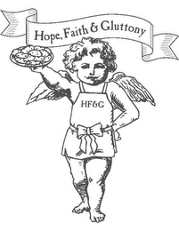 HOPE, FAITH & GLUTTONY HF&G logo