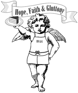 HOPE, FAITH & GLUTTONY HF&G logo
