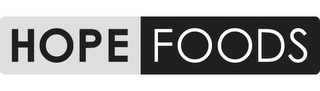 HOPE FOODS logo