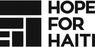 HOPE FOR HAITI logo
